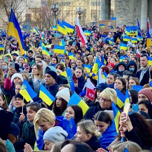 Ukránbarát megmozdulások szervezése az Európai Unió országaiban