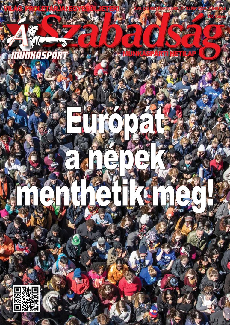 Európát a népek menthetik meg!