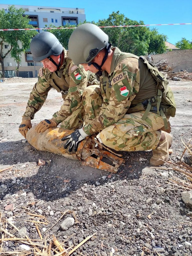 Hatástalanították a fővárosban talált légibombát