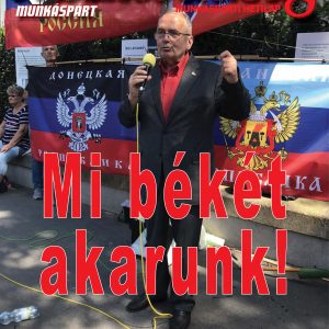 Mi békét akarunk!