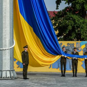 Elvették az ukrán zászlót a litván szurkolóktól egy szombathelyi kosárlabdameccsen