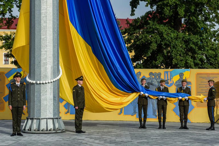 Elvették az ukrán zászlót a litván szurkolóktól egy szombathelyi kosárlabdameccsen