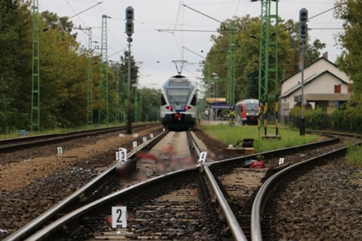 Halálos vasúti közlekedési baleset Balatonmáriafürdőn