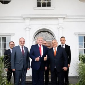 Trump és Orbán Együtt a békéért