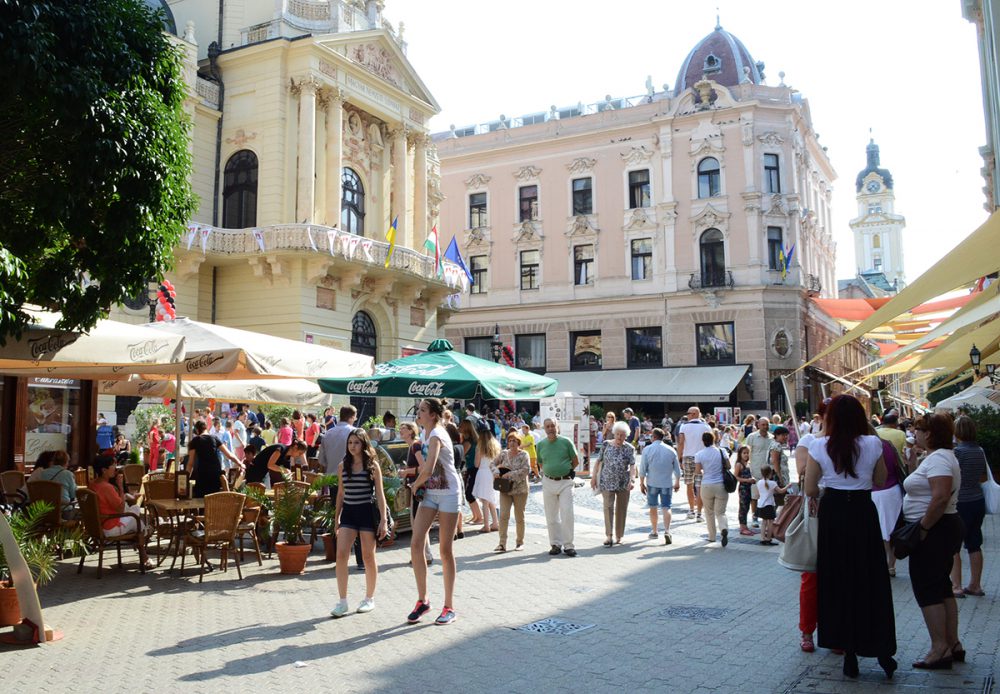 Erős nyár Pécs volt az egyik legnépszerűbb úti cél