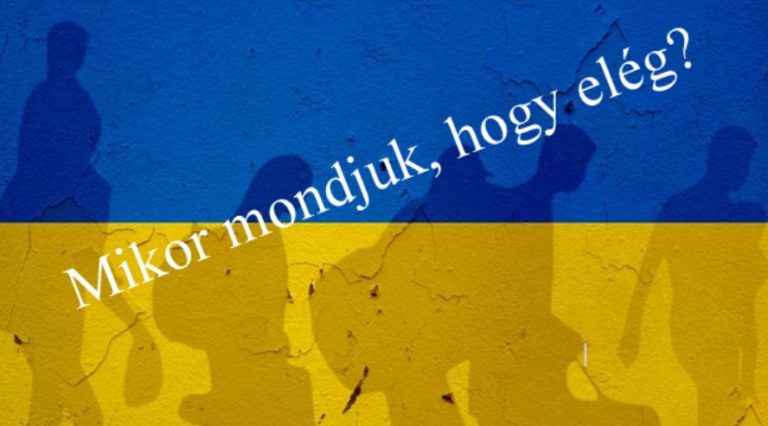 Mikor mondjuk, hogy elég?