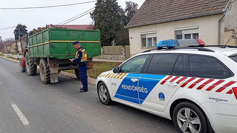 Közösen léptek fel a rendőrök és a polgárőrök a falopások megelőzése érdekében