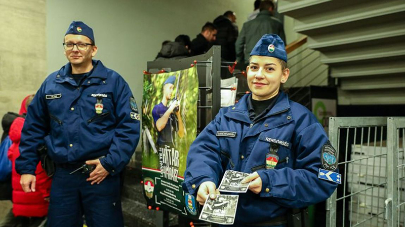Tizenhárom helyszínen népszerűsítették a határvadász-képzést Baranyában