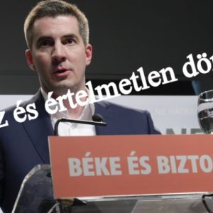 Rossz és értelmetlen döntés