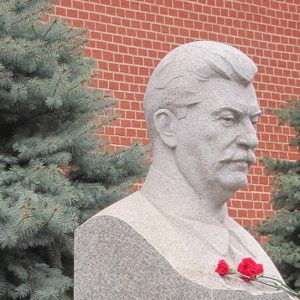 Sztálin sírja a Kreml falánál