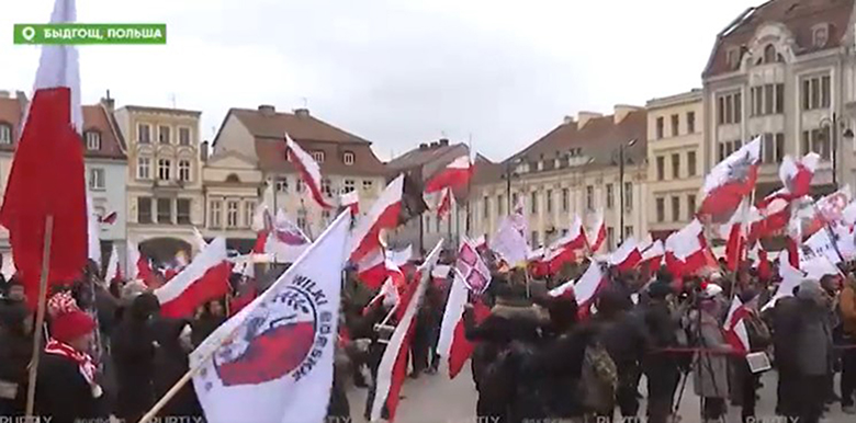 Varsó „Ez nem a mi háborúnk!”
