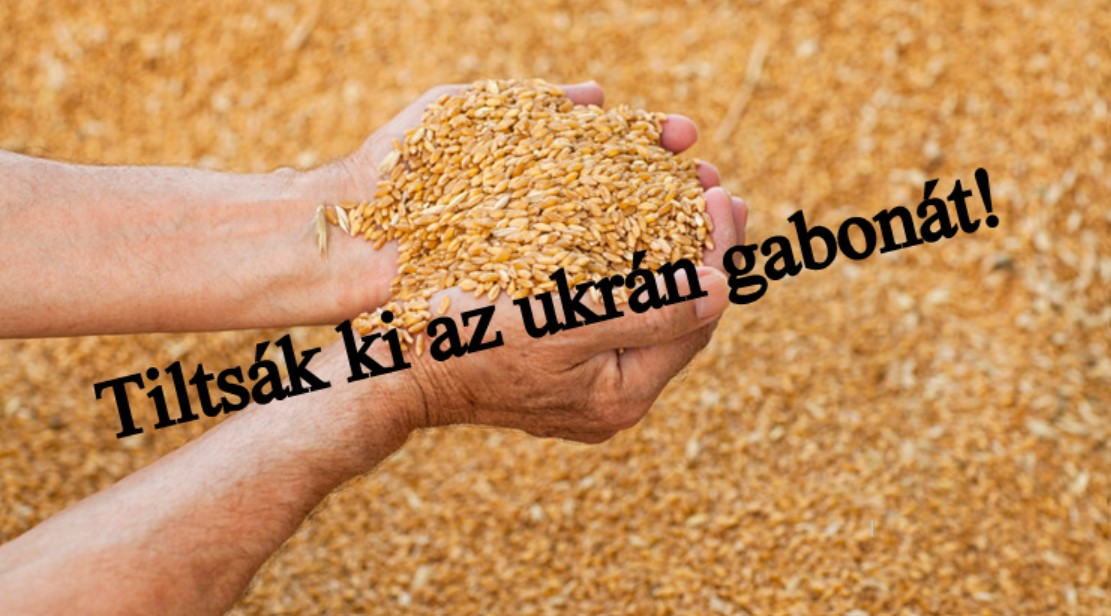 Tiltsák ki az ukrán gabonát!