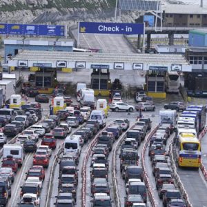 Hatalmas torlódás alakult ki a doveri kikötőnél