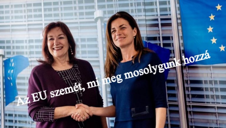 Az EU szemét, mi meg mosolygunk hozzá