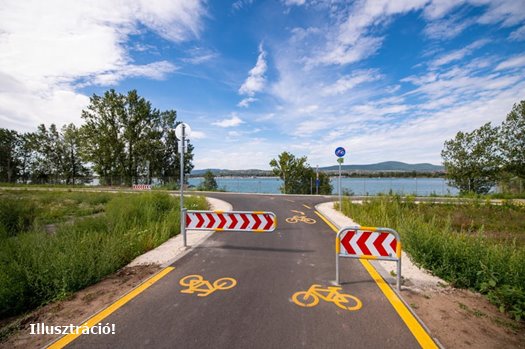 A Balaton és egy gyógyfürdő közelében vezető kerékpárút építésével kap lendületet Fonyód környéke