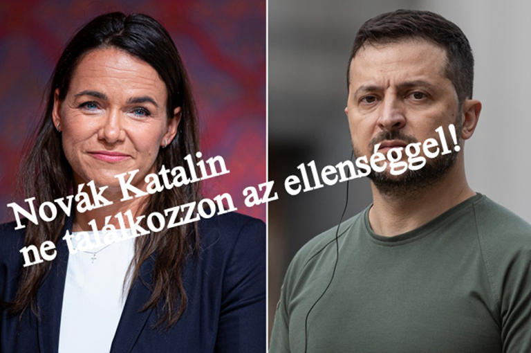 Novák Katalin ne találkozzon az ellenséggel!