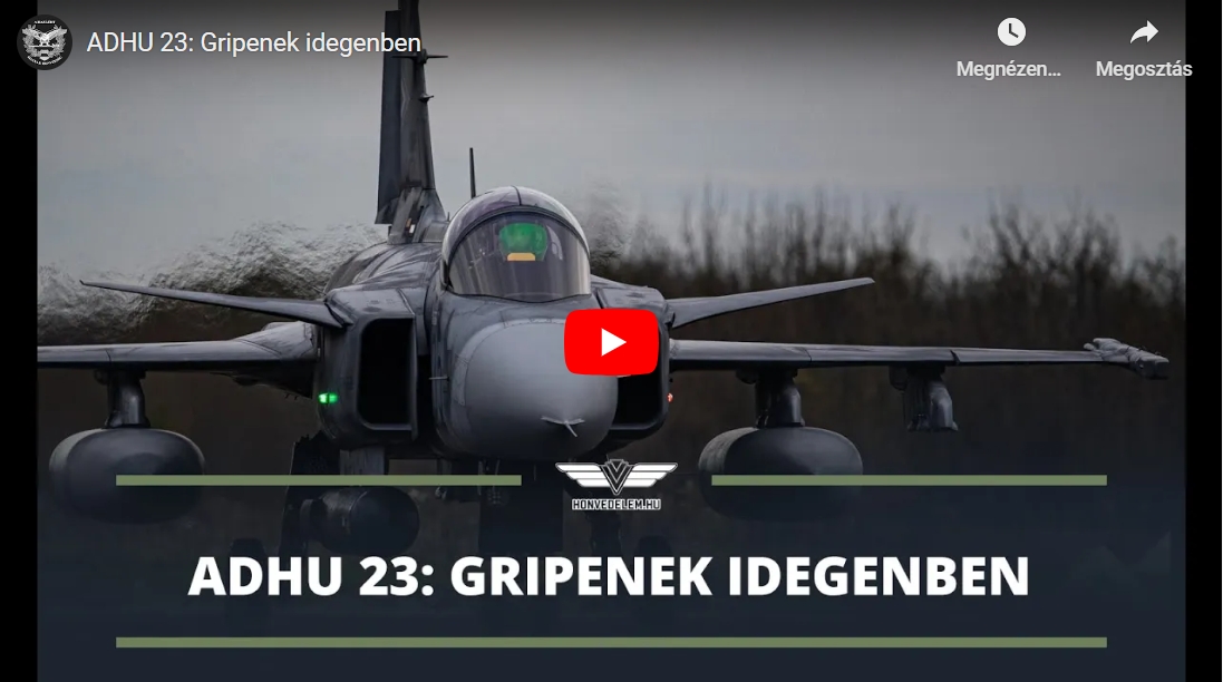 ADHU23: Gripenek idegenben