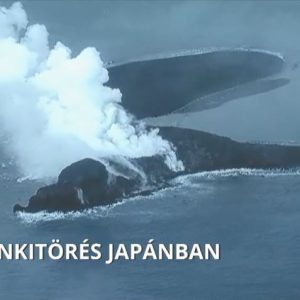 Kitört egy vulkán Tokiótól 150 kilométerre