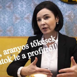 Kedves, aranyos tőkések, mondjatok le a profitról!