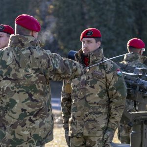 Fegyvernemi napjukat ünnepelték a győri katonák