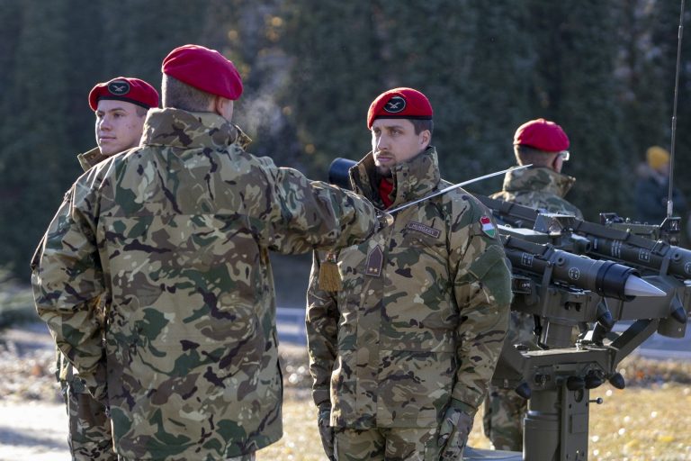 Fegyvernemi napjukat ünnepelték a győri katonák