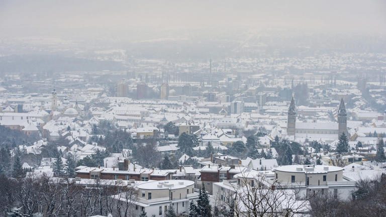 Elborította a hó Magyarország déli felét