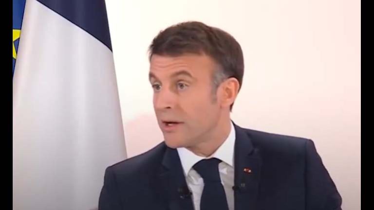 Macron: Vologya, kapsz rakétákat, csak folytasd a háborút!