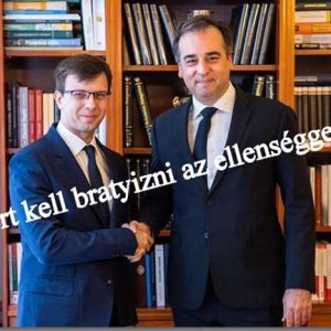 Miért kell bratyizni az ellenséggel?