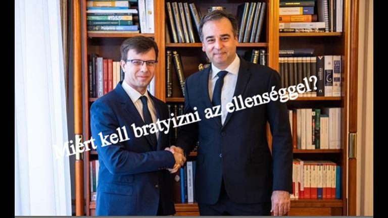 Miért kell bratyizni az ellenséggel?