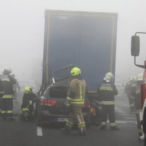 Az M7-es tömegbaleset egyik szemtanúja Imádkoztunk, hogy ne jöjjön egy még nagyobb autó