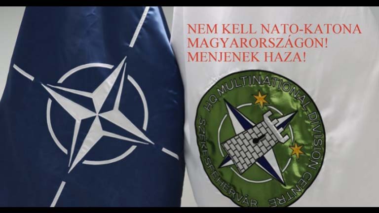 Nem kell NATO-katona Magyarországon! Menjenek haza!