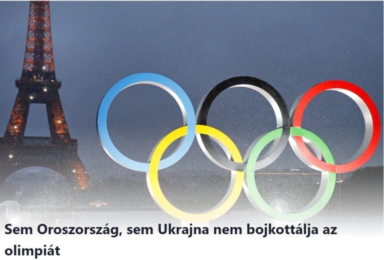 Sem Oroszország, sem Ukrajna nem bojkottálja az olimpiát