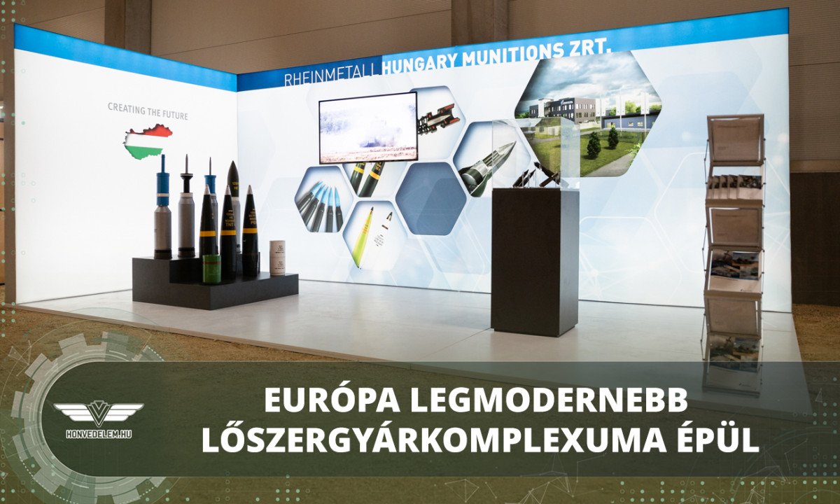 Növekszik a Várpalota közelében épülő lőszergyár