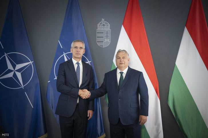 Orbán Viktor Magyarország nem blokkol olyan NATO-döntést, amelyben a többiek egységesek