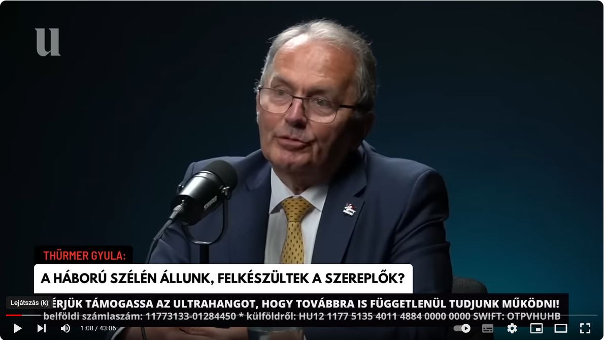 Ukrajna: ha a NATO sarokba akarja szorítani Oroszországot, tragédia lesz a vége - Thürmer Gyula