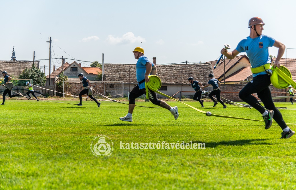 Óriási küzdelem a XVII. Gróf Széchenyi Ödön Országos Tűzoltósportversenyen