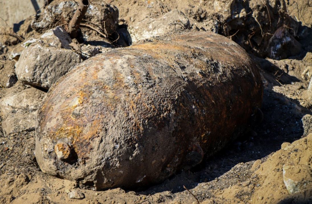 Egytonnás bomba került elő Ferencvárosban