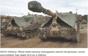 NATO-főtitkár: Minél több katonai támogatást adunk Ukrajnának, annál gyorsabban fog véget érni ez a háború