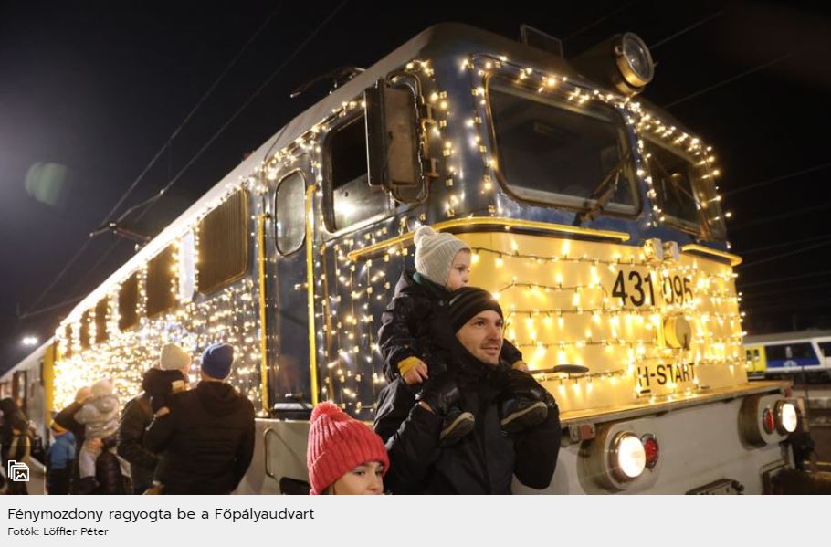 December 9-én este pedig a szomszédos, Somogy vármegyében élők leshetik meg a vonatot