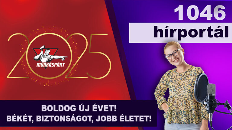 Boldog új évet! Békét, biztonságot, jobb életet!