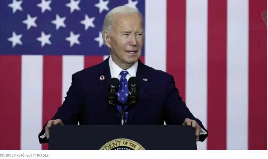 Biden Washingtonban az Egyesült Államok gazdaságának és munkaerőpiacának helyzetéről tartott beszéde