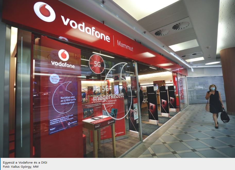 Egyesül a Vodafone és a DIGI