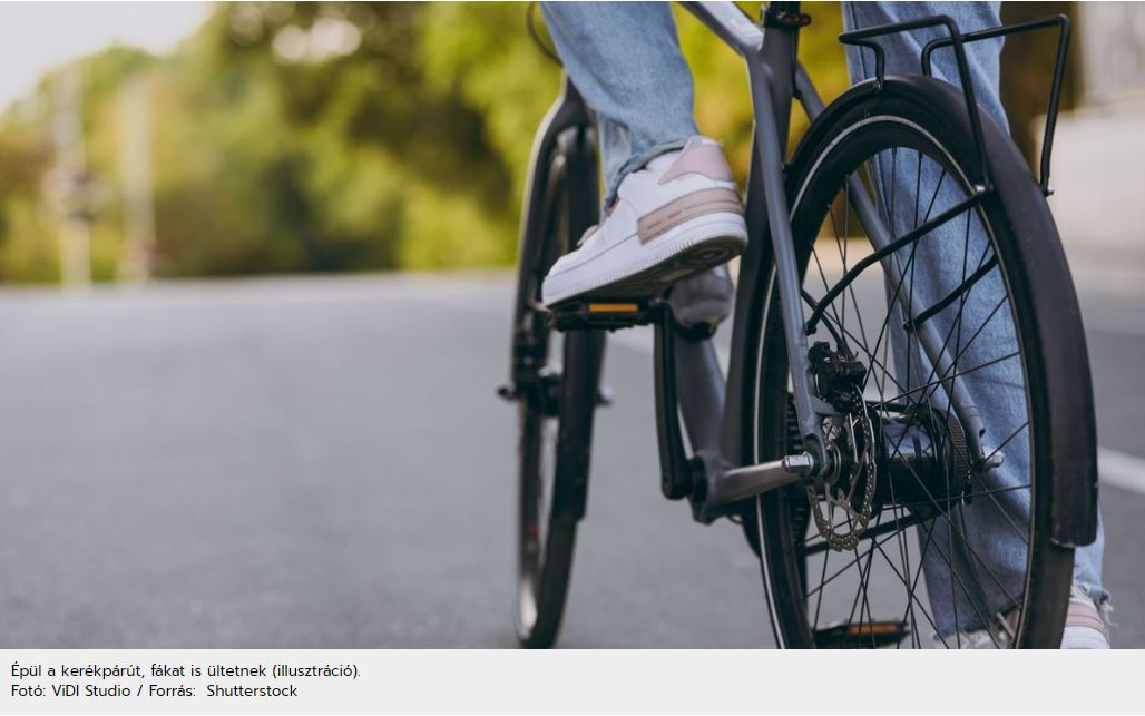 Repeszthetünk hamarosan az új kerékpárúton