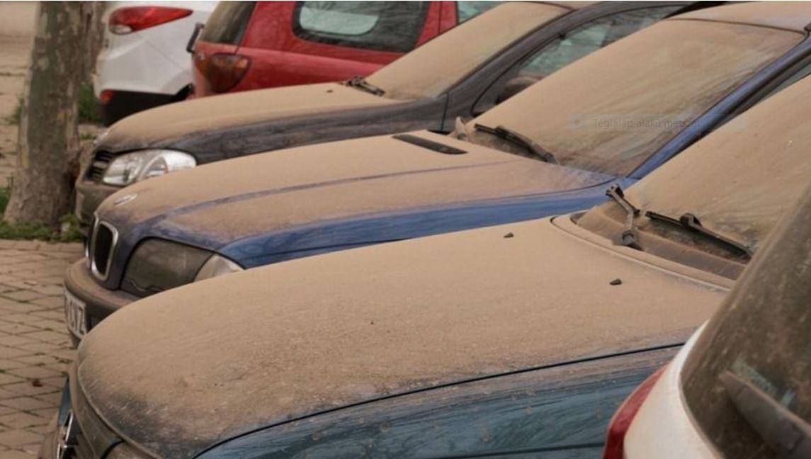 A Szahara porát Somogyig hozza a szél.