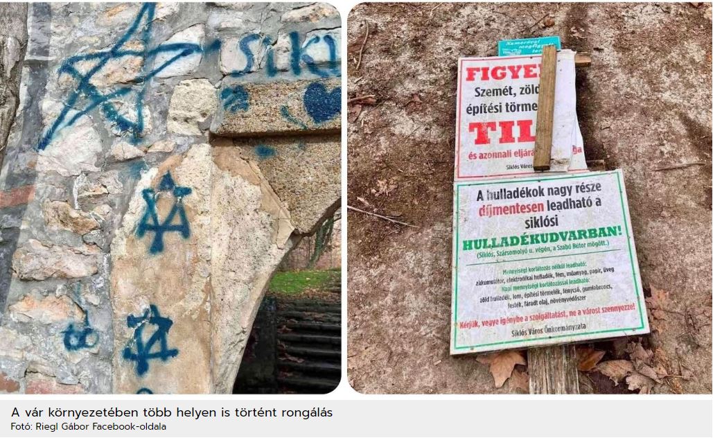 Vandálok dúlták fel Siklóst