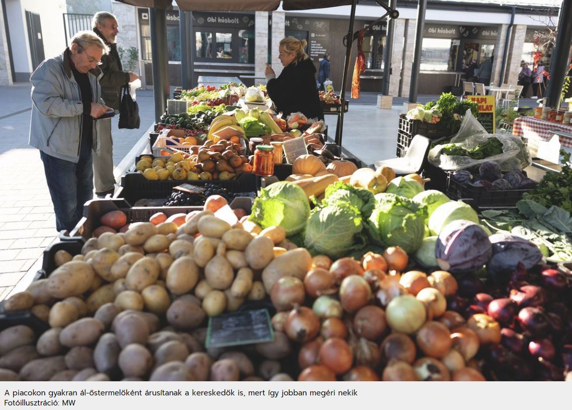 Ál-őstermelők lepik el a piacokat