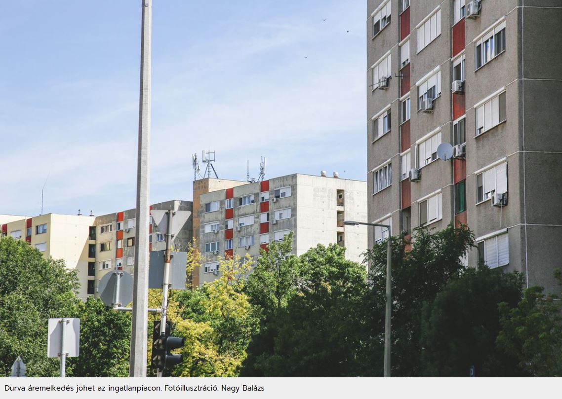 MBH Elemzési Centrum friss Lakáspiaci Kitekintője szerint idén minden eddiginél durvább drágulás jöhet