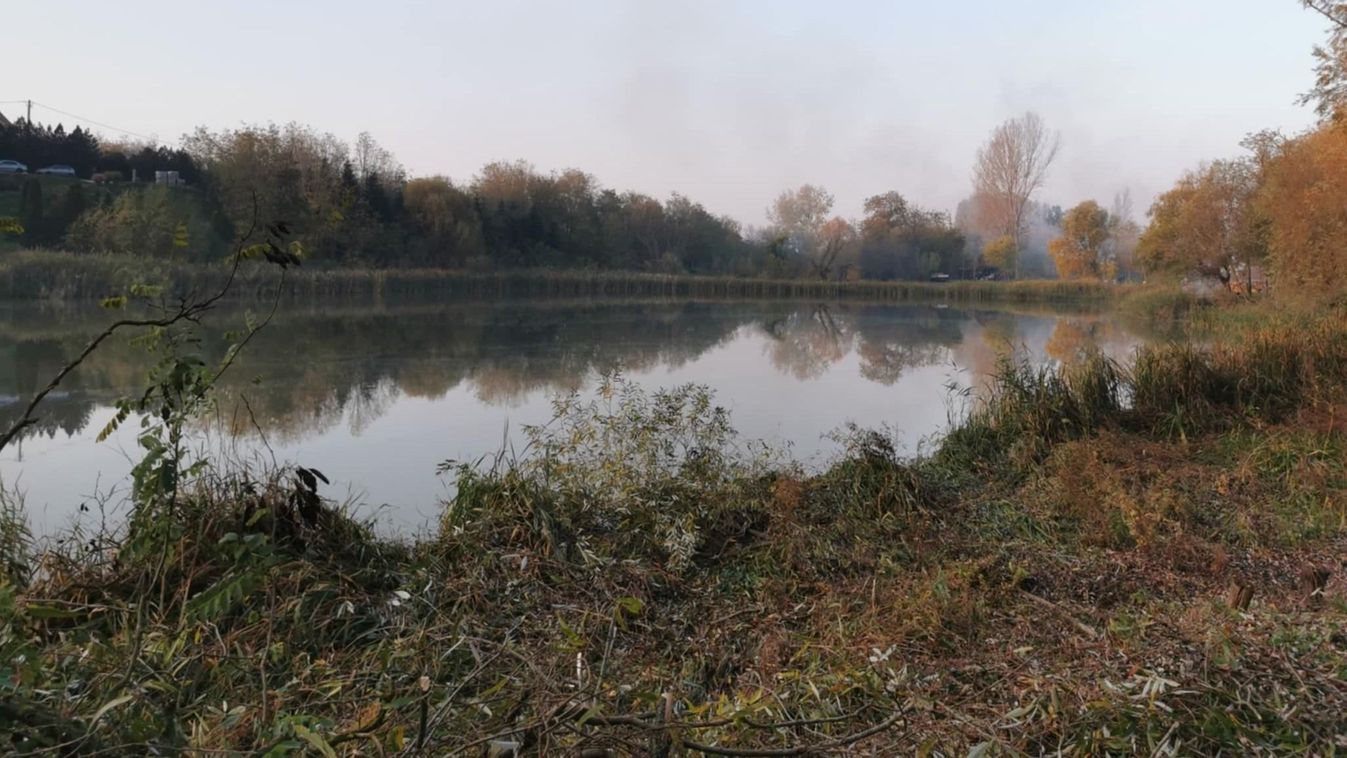 A látrányi Füzes-tó már csak tíz centiméter mély