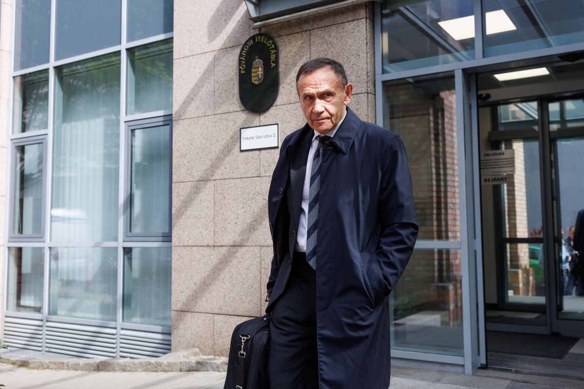 Gyárfás Tamás hétéves börtönbüntetést kapott a Fenyő-gyilkosság miatt Fotó: Hatlaczki Balázs