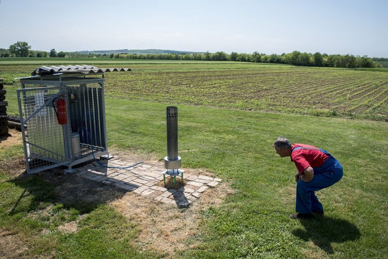 A jégkármérséklő rendszernek köszönhetően kisebbek lesznek a jégszemcsék. Fotó: MTI/MTVA